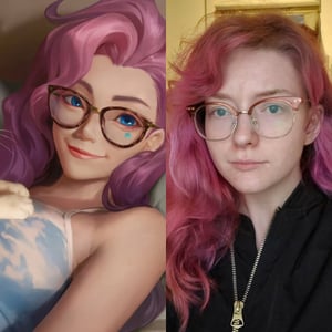 This is the Avatar Image for the Seraphine (League Of Legends) AI Voice and Text to Speech Generator